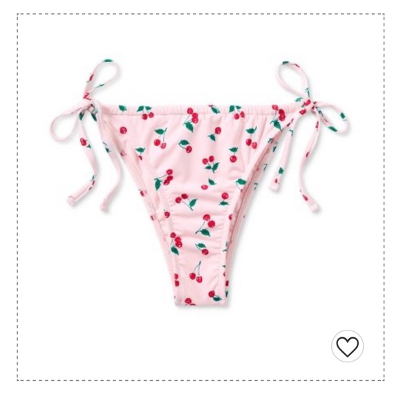 Wild fable cherry print bikini bottom - Picture 3 of 4